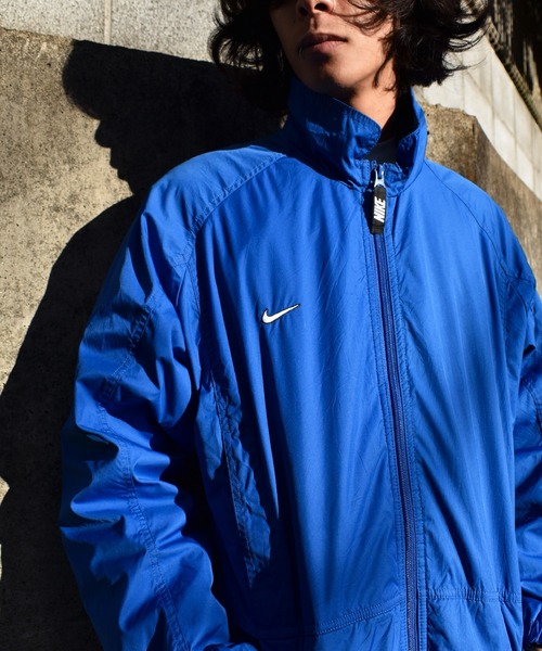 NIKE(ナイキ)の「【ヴィンテージ古着】90's NIKE / ナイキ CLIMA-FIT フルジップジャケット(ナイロンジャケット・メンズ・ブルー・MEDIUM)」の14枚目の写真