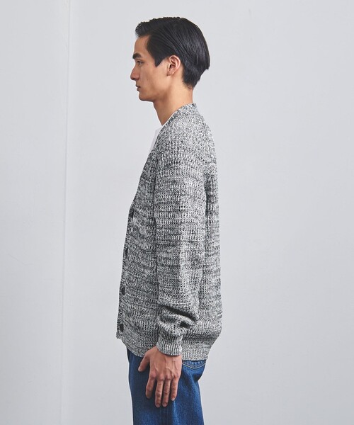 UNITED ARROWS（ユナイテッドアローズ）の「YAMAGATA ペーパー アゼ カーディガン（カーディガン/ボレロ・メンズ・グレー/オリーブ/ナチュラル・XL/S/M/L）」の11枚目の写真