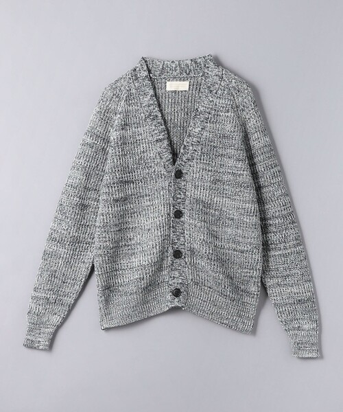 UNITED ARROWS（ユナイテッドアローズ）の「YAMAGATA ペーパー アゼ カーディガン（カーディガン/ボレロ・メンズ・グレー/オリーブ/ナチュラル・XL/S/M/L）」の13枚目の写真