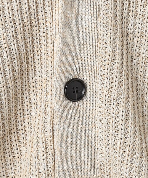 UNITED ARROWS（ユナイテッドアローズ）の「YAMAGATA ペーパー アゼ カーディガン（カーディガン/ボレロ・メンズ・グレー/オリーブ/ナチュラル・XL/S/M/L）」の22枚目の写真