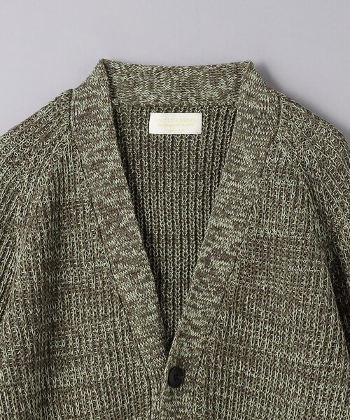 UNITED ARROWS（ユナイテッドアローズ）の「YAMAGATA ペーパー アゼ カーディガン（カーディガン/ボレロ・メンズ・グレー/オリーブ/ナチュラル・XL/S/M/L）」の19枚目の写真