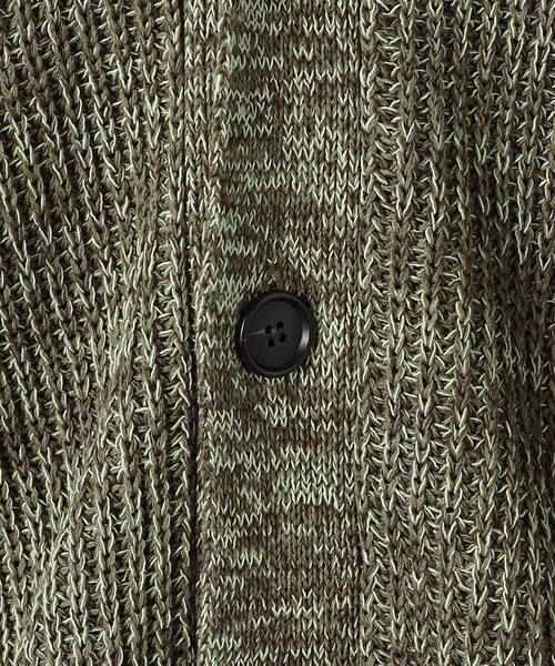 UNITED ARROWS（ユナイテッドアローズ）の「YAMAGATA ペーパー アゼ カーディガン（カーディガン/ボレロ・メンズ・グレー/オリーブ/ナチュラル・XL/S/M/L）」の18枚目の写真