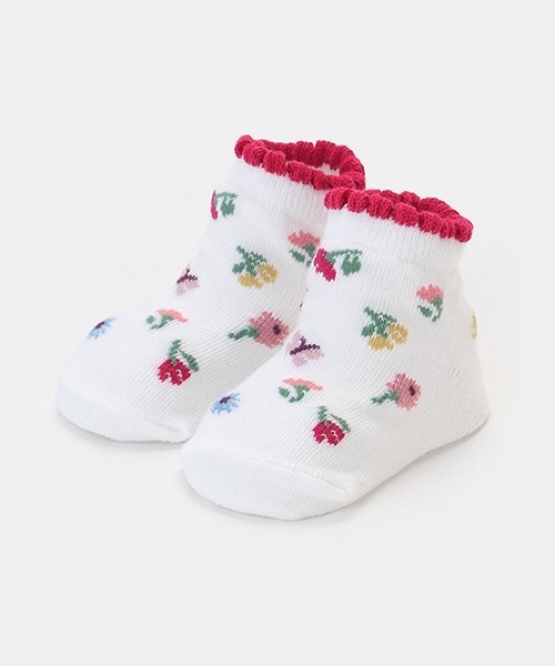 レイエット ブライトサンシャインカップソックス【日本製】（ベビーシューズ/ベビーソックス）｜kate spade new york kids