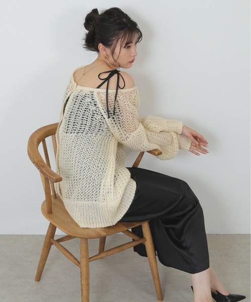 Kana（カナ）の「Iライン 美シルエット スリット ワンピース  パーティー ドレス 結婚式 お呼ばれ オケージョン（ワンピース・レディース・ブラック/ベージュ・S/M）」の9枚目の写真