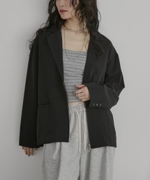 Aunt Marie's | ジップテーラードジャケット(テーラードジャケット)