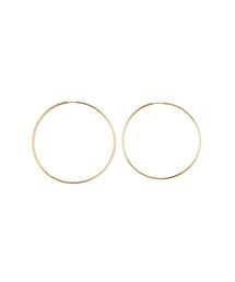 Ray BEAMS | Ray BEAMS / 細BIG フープ ピアス(ピアス（両耳用）)