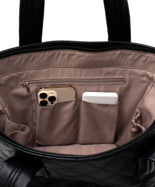 【セール】キルティングビッグトートバッグ（ショルダーバッグ）｜VitaFelice（ヴィータフェリーチェ）