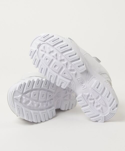 FILA（フィラ）の「トレイサーサンダル F / TRACER SANDAL F（サンダル・レディース・ホワイト/オフホワイト/ブラック×ホワイト・28.0cm/24.0cm/25.0cm/26.0cm/27.0cm/23.0cm）」の6枚目の写真