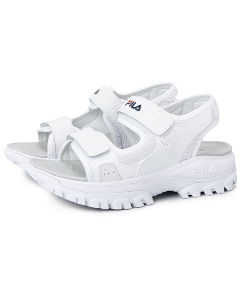 FILA（フィラ）の「トレイサーサンダル F / TRACER SANDAL F（サンダル・レディース・ホワイト/オフホワイト/ブラック×ホワイト・28.0cm/24.0cm/25.0cm/26.0cm/27.0cm/23.0cm）」の13枚目の写真