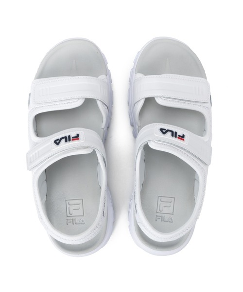 FILA（フィラ）の「トレイサーサンダル F / TRACER SANDAL F（サンダル・レディース・ホワイト/オフホワイト/ブラック×ホワイト・28.0cm/24.0cm/25.0cm/26.0cm/27.0cm/23.0cm）」の14枚目の写真