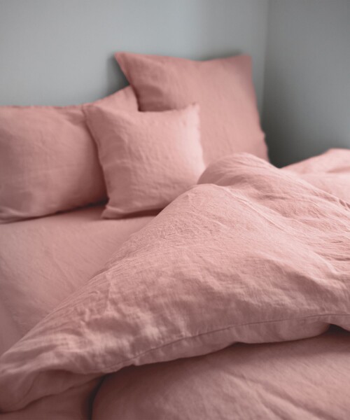 プレーンリネン ボックスシーツ（セミダブル）（寝具）｜TOMORROWLAND