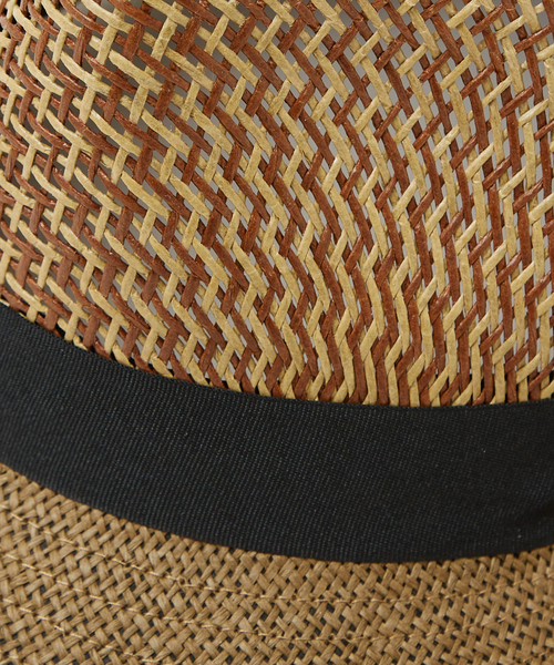 ABAHOUSE(アバハウス)の「【RUBEN/ルーベン】MIX PAPER /ミックスペーパー中折れハット(ハット・メンズ・ブラック/ブラウン/ベージュ・フリー)」の6枚目の写真