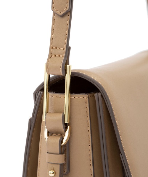 Jewelna Rose(ジュエルナローズ)の「レヴィー ショルダーバッグ 11934(ショルダーバッグ・レディース・ベージュ/ダークグレー/ホワイト/ブルー/ブラウン/ピンク・FREE)」の12枚目の写真