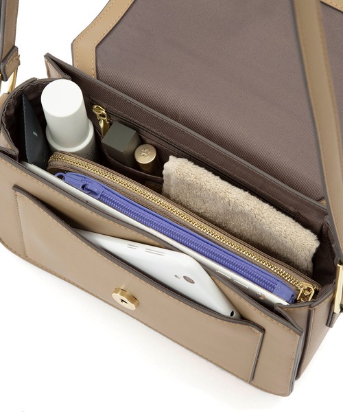 Jewelna Rose(ジュエルナローズ)の「レヴィー ショルダーバッグ 11934(ショルダーバッグ・レディース・ベージュ/ダークグレー/ホワイト/ブルー/ブラウン/ピンク・FREE)」の10枚目の写真