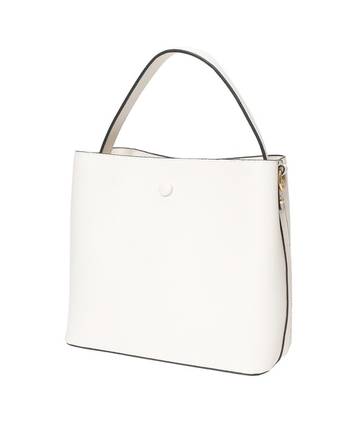 Edit Sheen(エディットシーン)の「ジップポケットワンハンドルバッグ(ハンドバッグ・レディース・ベージュ/ホワイト/ブラック/モカ・FREE)」の7枚目の写真