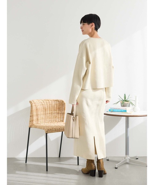 Edit Sheen(エディットシーン)の「ジップポケットワンハンドルバッグ(ハンドバッグ・レディース・ベージュ/ホワイト/ブラック/モカ・FREE)」の8枚目の写真