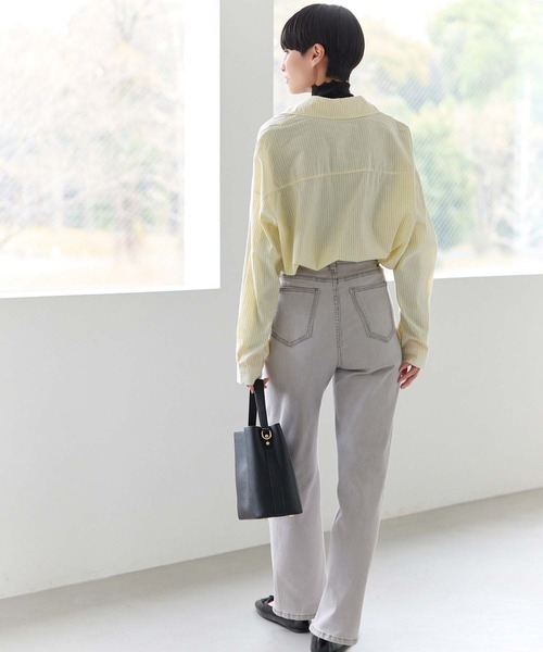 Edit Sheen(エディットシーン)の「ジップポケットワンハンドルバッグ(ハンドバッグ・レディース・ベージュ/ホワイト/ブラック/モカ・FREE)」の13枚目の写真