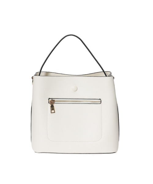 Edit Sheen(エディットシーン)の「ジップポケットワンハンドルバッグ(ハンドバッグ・レディース・ベージュ/ホワイト/ブラック/モカ・FREE)」の18枚目の写真