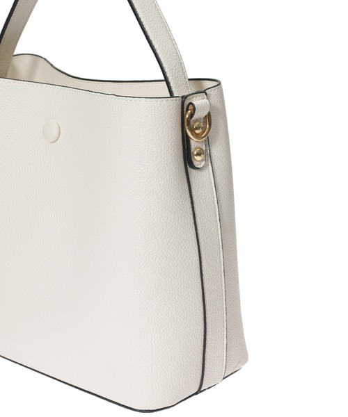 Edit Sheen(エディットシーン)の「ジップポケットワンハンドルバッグ(ハンドバッグ・レディース・ベージュ/ホワイト/ブラック/モカ・FREE)」の20枚目の写真