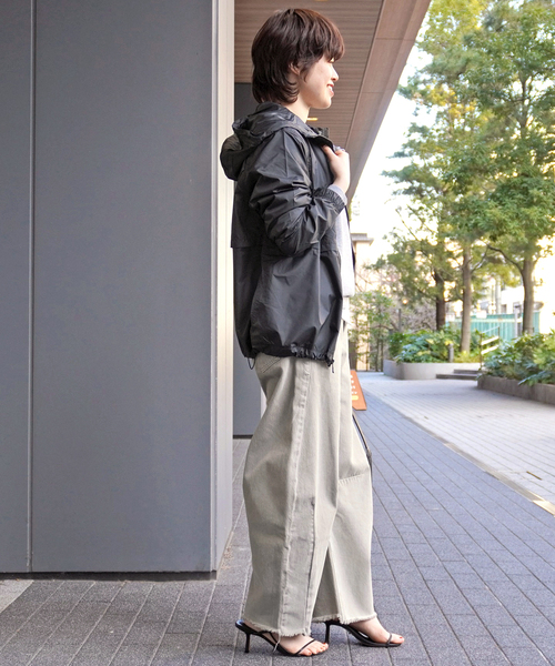 AP STUDIO（エーピーストゥディオ）の「【NIKE/ ナイキ】ウーブンフーディジャケット（マウンテンパーカー・レディース・ブラック・FREE）」の5枚目の写真