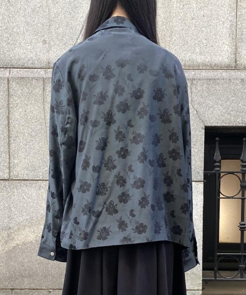 【セール】フラワージャガードブルゾン（ブルゾン）｜AXES-X（アクシーズエックス）