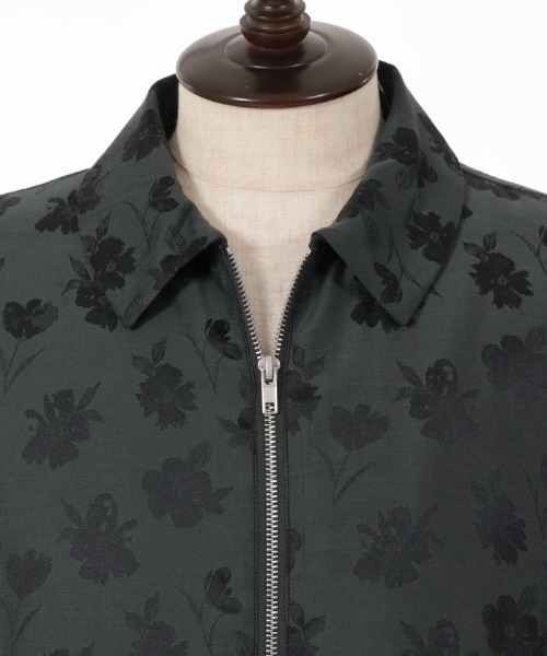 【セール】フラワージャガードブルゾン（ブルゾン）｜AXES-X（アクシーズエックス）