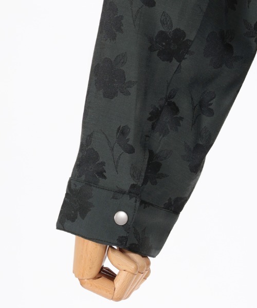 【セール】フラワージャガードブルゾン（ブルゾン）｜AXES-X（アクシーズエックス）