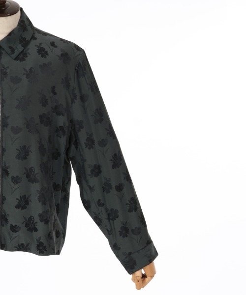 【セール】フラワージャガードブルゾン（ブルゾン）｜AXES-X（アクシーズエックス）