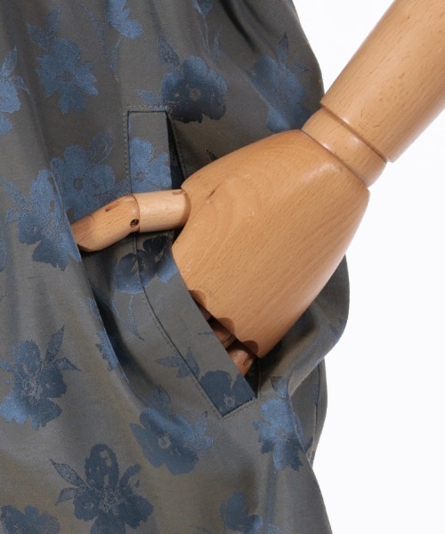 【セール】フラワージャガードブルゾン（ブルゾン）｜AXES-X（アクシーズエックス）