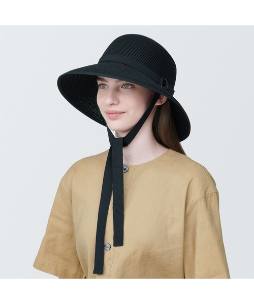 UVカット 洗えてたためる キャペリン（ハット）｜無印良品（ムジルシ