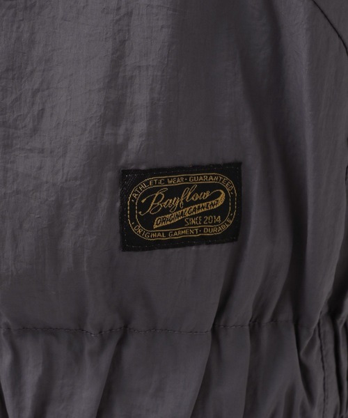 BAYFLOW(ベイフロー)の「ナイロントラックジャケット(ナイロンジャケット・メンズ・ネイビー/ブラック/カーキ・MEDIUM/LARGE)」の15枚目の写真
