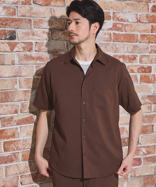 UNION STATION（ユニオンステーション）の「【限定展開商品】 Air Light/エアライト リラックスフィット レギュラーカラー シャツ（シャツ/ブラウス・メンズ・ライトブルー/ブルー/グリーン/ブラウン/ベージュ/ネイビー・S/M/L/LL）」の2枚目の写真