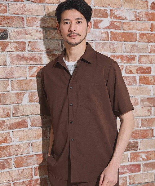 UNION STATION（ユニオンステーション）の「【限定展開商品】 Air Light/エアライト リラックスフィット レギュラーカラー シャツ（シャツ/ブラウス・メンズ・ライトブルー/ブルー/グリーン/ブラウン/ベージュ/ネイビー・S/M/L/LL）」の11枚目の写真