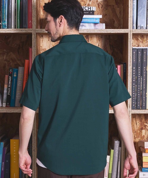 UNION STATION（ユニオンステーション）の「【限定展開商品】 Air Light/エアライト リラックスフィット レギュラーカラー シャツ（シャツ/ブラウス・メンズ・ライトブルー/ブルー/グリーン/ブラウン/ベージュ/ネイビー・S/M/L/LL）」の13枚目の写真