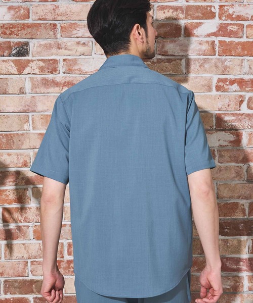 UNION STATION（ユニオンステーション）の「【限定展開商品】 Air Light/エアライト リラックスフィット レギュラーカラー シャツ（シャツ/ブラウス・メンズ・ライトブルー/ブルー/グリーン/ブラウン/ベージュ/ネイビー・S/M/L/LL）」の17枚目の写真