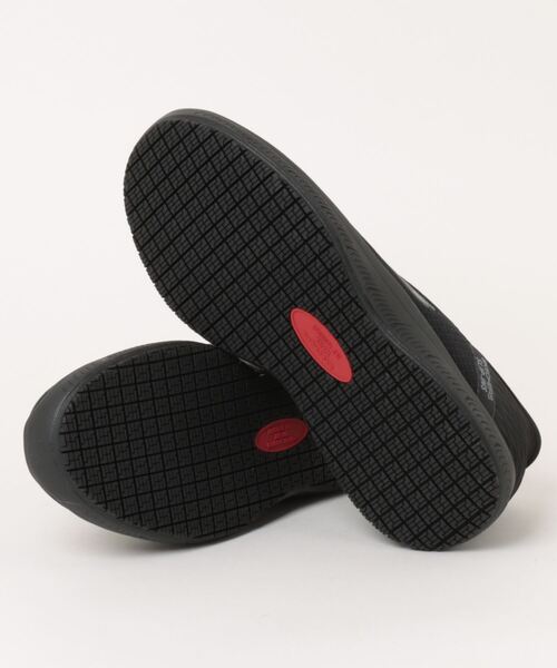 SKECHERS（スケッチャーズ）の「SKECHERS スケッチャーズ SLIP-INS WORK スリップインズ ワーク SUMMITS SR-COLSIN【滑りにくい】メンズスニーカー(サミッツSRコルシン) 200205（スニーカー・メンズ・ブラック×ブラック・25.0cm/25.5cm/26.0cm/26.5cm/27.0cm/27.5cm/28.0cm/29.0cm/28.5cm/30.0cm）」の3枚目の写真