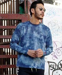 LUXE/R | タイダイ染め タックボーダーロンT(Tシャツ/カットソー)