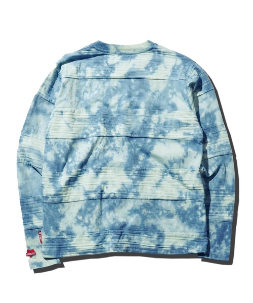 LUXE/R（ラグジュ）の「タイダイ染め タックボーダーロンT（Tシャツ/カットソー・メンズ・ブルー系その他/ネイビー・MEDIUM/LARGE/X-LARGE）」の11枚目の写真