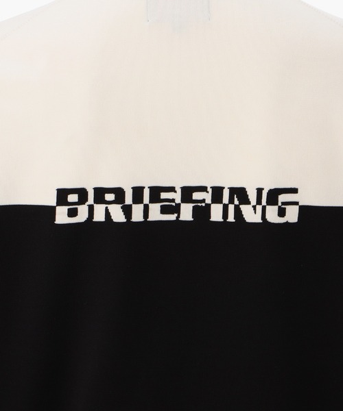 BRIEFING(ブリーフィング)の「【ブリーフィングゴルフ】MENS WR BI-CLR CREWNECK KNIT(ニット/セーター・メンズ・ネイビー/ターコイズブルー/ブラック・M/L)」の5枚目の写真