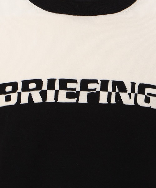 BRIEFING(ブリーフィング)の「【ブリーフィングゴルフ】MENS WR BI-CLR CREWNECK KNIT(ニット/セーター・メンズ・ネイビー/ターコイズブルー/ブラック・M/L)」の7枚目の写真