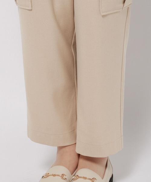 saloon(サルーン)の「SALOON(サルーン)/ウェストギャザーカーゴパンツ(その他パンツ・レディース・アイボリー/カーキ・SMALL/MEDIUM)」の17枚目の写真