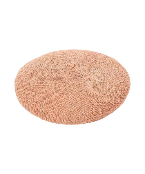 Samansa Mos2 Lagom（サマンサモスモスラーゴム）の「サーモベレー（ハット・キッズ・ベージュ/オレンジ・M/L）」の5枚目の写真