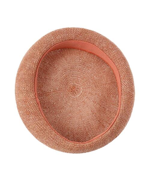 Samansa Mos2 Lagom（サマンサモスモスラーゴム）の「サーモベレー（ハット・キッズ・ベージュ/オレンジ・M/L）」の9枚目の写真