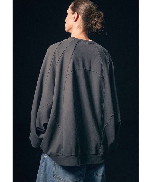 NOT4NERD(ノットフォーナード)の「【UNISEX】NOT4NERD/Tribal ロゴプルオーバー(ウラケ) 2115031(スウェット・レディース・チャコール/パープル・LARGE/MEDIUM)」の11枚目の写真