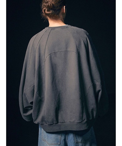 NOT4NERD(ノットフォーナード)の「【UNISEX】NOT4NERD/Tribal ロゴプルオーバー(ウラケ) 2115031(スウェット・レディース・チャコール/パープル・LARGE/MEDIUM)」の12枚目の写真