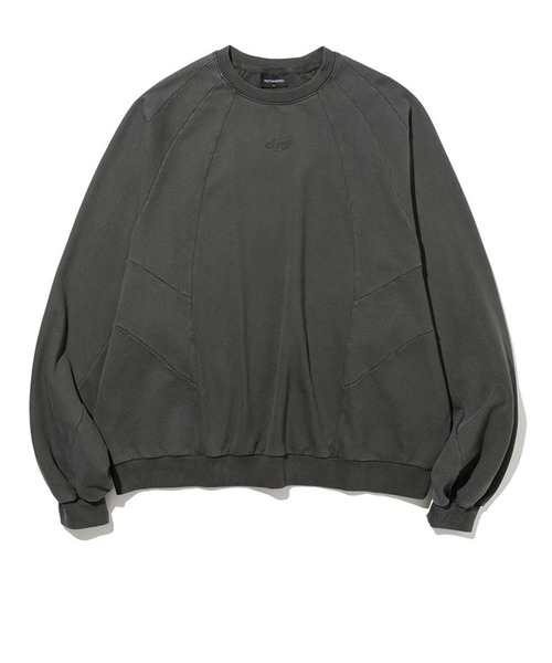 NOT4NERD(ノットフォーナード)の「【UNISEX】NOT4NERD/Tribal ロゴプルオーバー(ウラケ) 2115031(スウェット・レディース・チャコール/パープル・LARGE/MEDIUM)」の13枚目の写真