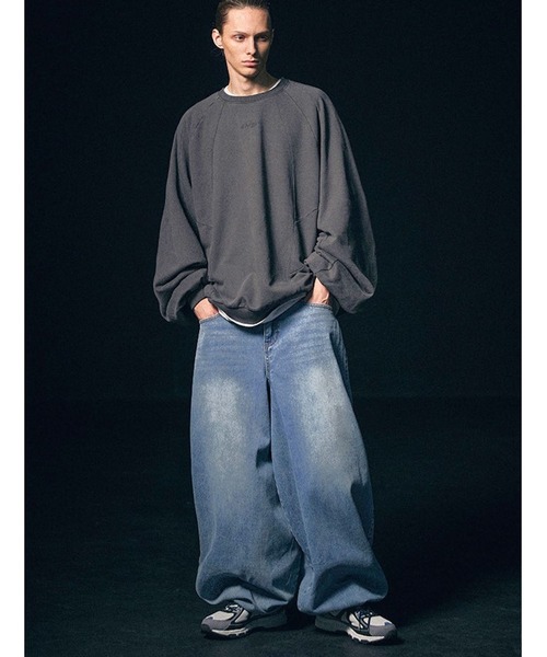 NOT4NERD(ノットフォーナード)の「【UNISEX】NOT4NERD/Tribal ロゴプルオーバー(ウラケ) 2115031(スウェット・レディース・チャコール/パープル・LARGE/MEDIUM)」の16枚目の写真