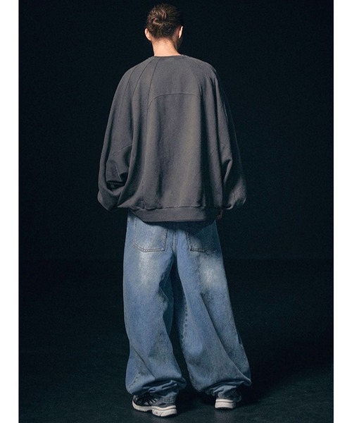 NOT4NERD(ノットフォーナード)の「【UNISEX】NOT4NERD/Tribal ロゴプルオーバー(ウラケ) 2115031(スウェット・レディース・チャコール/パープル・LARGE/MEDIUM)」の19枚目の写真