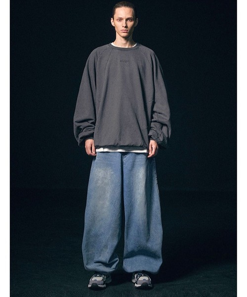NOT4NERD(ノットフォーナード)の「【UNISEX】NOT4NERD/Tribal ロゴプルオーバー(ウラケ) 2115031(スウェット・レディース・チャコール/パープル・LARGE/MEDIUM)」の20枚目の写真