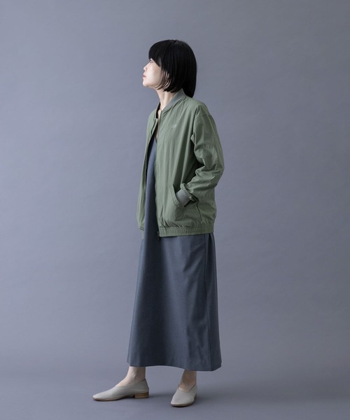 NEW BALANCE（ニューバランス）の「NEW BALANCE　ボンバージャケット（その他アウター・レディース・カーキ/ブラック・160）」の13枚目の写真